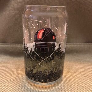 Scenic Forest Glass Tumbler